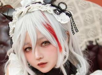 高清写真集中的KANEKO_咔喵兔女郎，怎么那么可爱，难以自拔了呀。