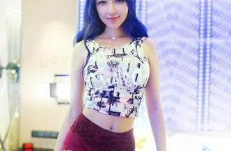 TuiGirl推女郎 - 粉色图包看得我眼花，这胡允儿还真会玩，免费也不怕上当。