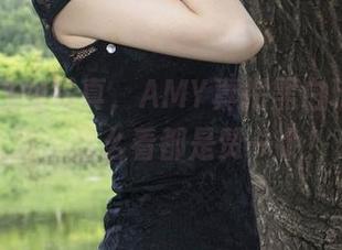丽柜 - 这组写真，AMY真把黑白玩到了极致，怎么看都是赞一个！