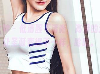 头条女神 - 低清醒不清晰，高清的迪爱儿让圣诞变得不一样，哈哈。