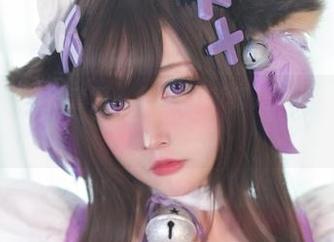 高清版cc兔女郎套图，念念_D就像是从动漫里走出来的！