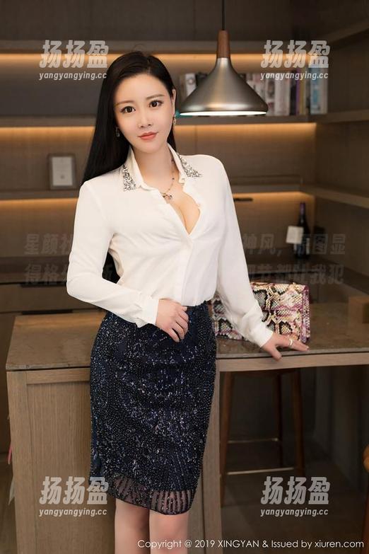 星颜社 - 李若汐ci的这组女神风，原图显得格外清新，图包里的每个细节都让我犯花痴！